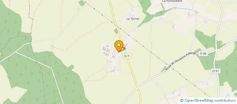 localisation de l'entreprise SARL ETS RIQUET à CELLE-LEVESCAULT