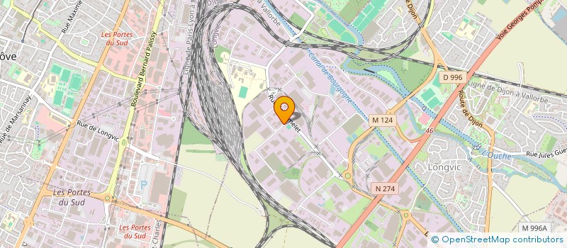 localisation de l'entreprise SARL ETS.RIVOIRE à LONGVIC