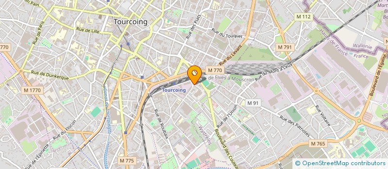 localisation de l'entreprise SARL ETS SARAIVA ANTONIO à TOURCOING
