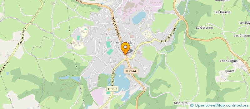 localisation de l'entreprise SARL ETS SZYMANSKI  SAINT-ELOY-LES-MINES