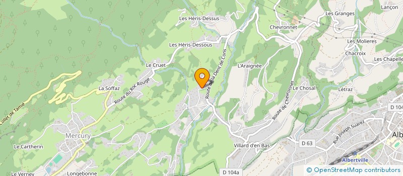 localisation de l'entreprise SARL ETS TABURT  CESARCHES