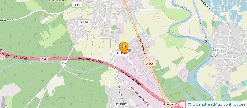 localisation de l'entreprise SARL ETS VALET MARC à APPOIGNY