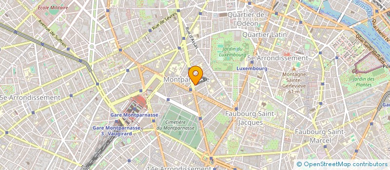 localisation de l'entreprise SARL ETUDE VAVIN IMMOBILIER  PARIS