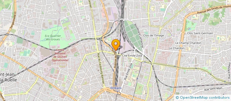 localisation de l'entreprise SARL ETUDES CENTRE LOIRE à ORLEANS