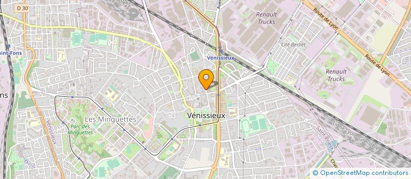 localisation de l'entreprise SARL EUDIST à VENISSIEUX