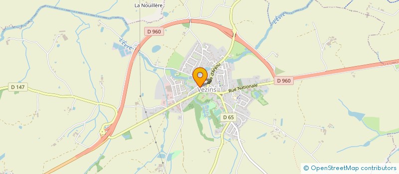 localisation de l'entreprise SARL EUGENE GOURICHON à VEZINS