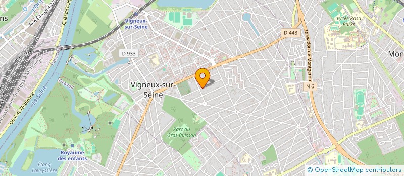 localisation de l'entreprise SARL EUR DE CONSTRUCTION ET RENOVATION à VIGNEUX-SUR-SEINE