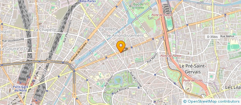 localisation de l'entreprise SARL EUR TRANSACTION MATERIEL GRAPHIQUE à PARIS