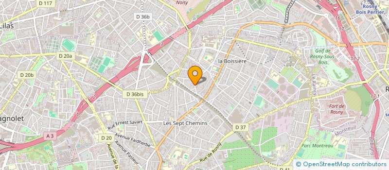 localisation de l'entreprise SARL EURASIA à MONTREUIL