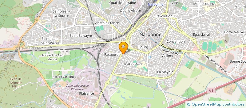localisation de l'entreprise SARL EURIM à NARBONNE