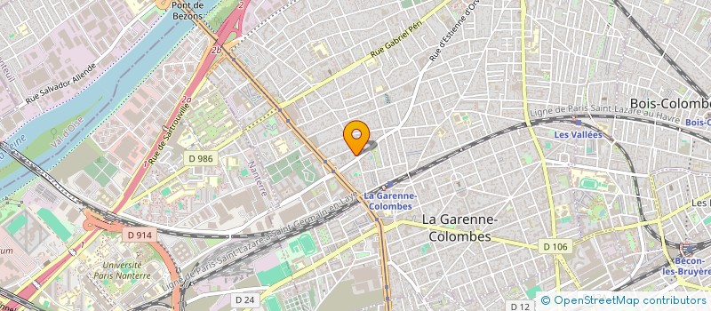 localisation de l'entreprise SARL EURO AMBULANCES 92 à COLOMBES