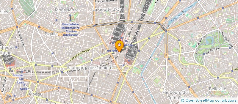 localisation de l'entreprise SARL EURO BAT  PARIS