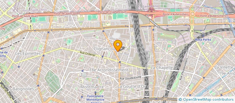 localisation de l'entreprise SARL EURO BAT DECOR  PARIS