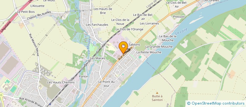 localisation de l'entreprise SARL EURO BATI 2001 à MEUNG-SUR-LOIRE