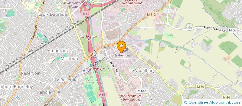 localisation de l'entreprise SARL EURO BATIMENT  BALMA