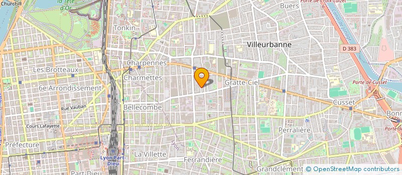 localisation de l'entreprise SARL EURO CASH à VILLEURBANNE