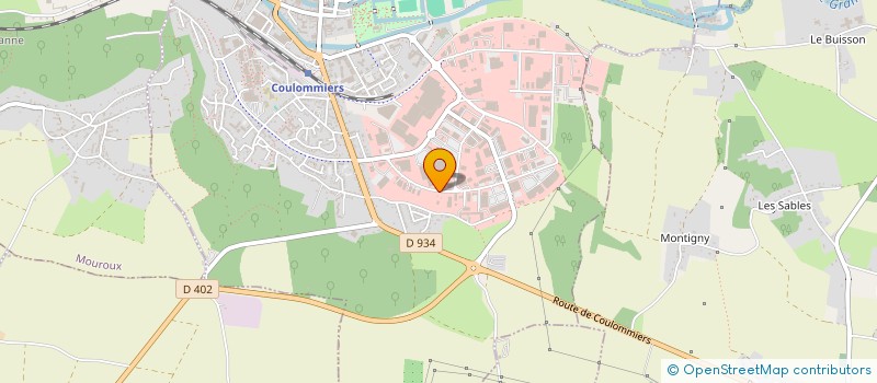 localisation de l'entreprise SARL EURO CASSE à COULOMMIERS