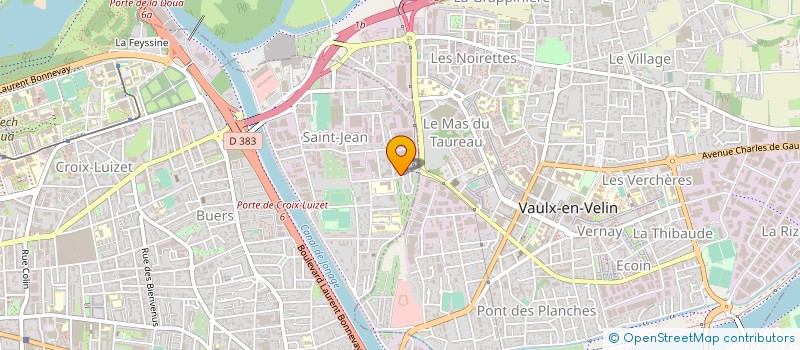 localisation de l'entreprise SARL EURO CLIMAT à VILLEURBANNE