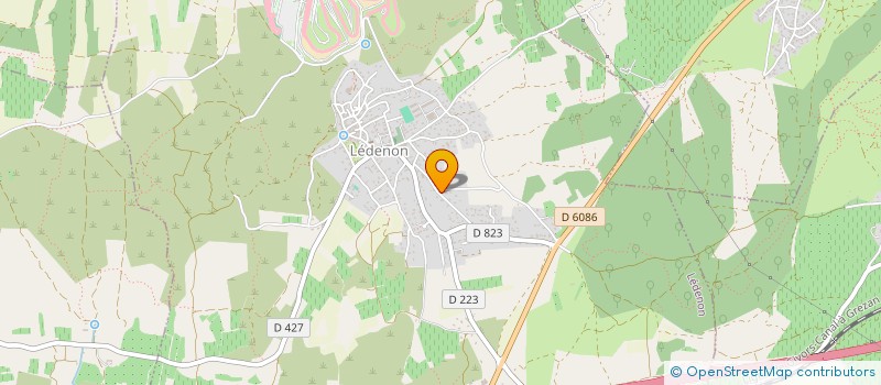 localisation de l'entreprise SARL EURO CONCEPT INDUSTRIE  SAINT HILAIRE D'OZILHAN