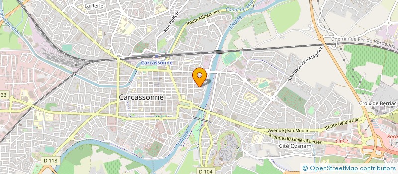 localisation de l'entreprise SARL EURO-CORES à CARCASSONNE