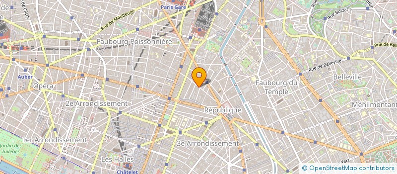 localisation de l'entreprise SARL EURO CUIR à PARIS