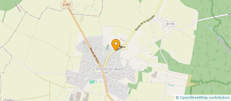 localisation de l'entreprise SARL EURO DISTRIBUTION à CHAILLY-EN-BIERE