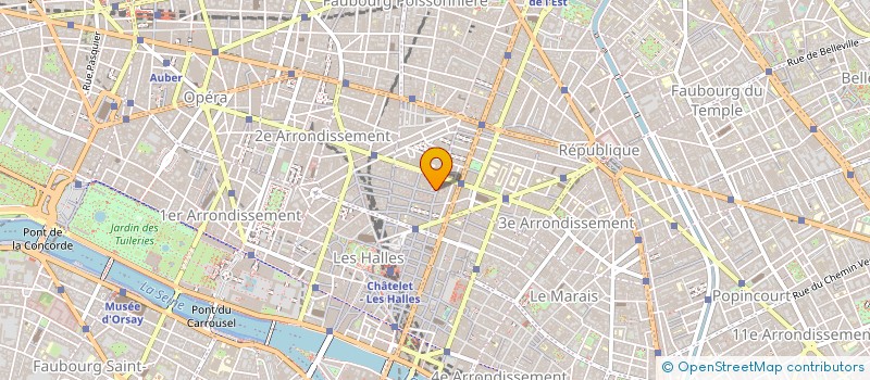 localisation de l'entreprise SARL EURO FORUM à PARIS