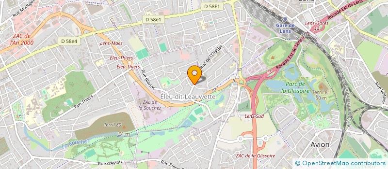 localisation de l'entreprise SARL EURO FRANCE LM à ELEU-DIT-LEAUWETTE