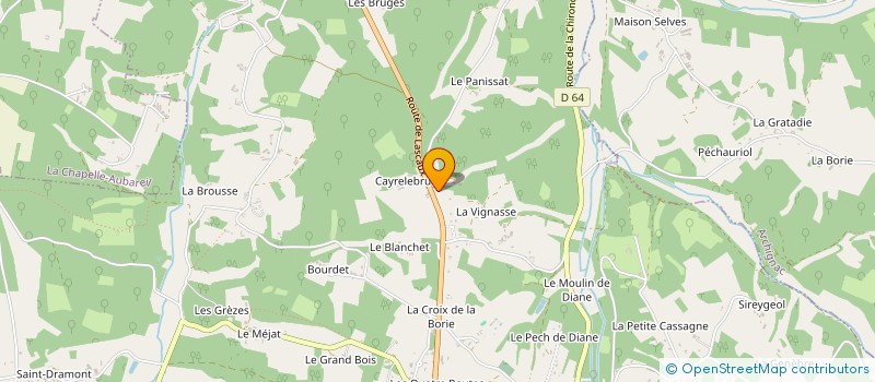 localisation de l'entreprise SARL EURO LOCA LOISIRS  SAINT-GENIES