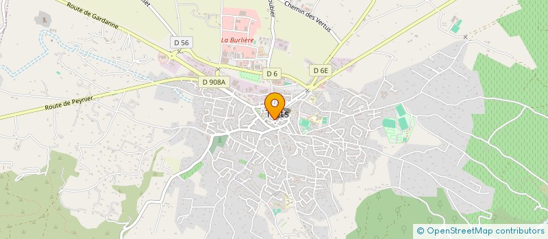 localisation de l'entreprise SARL EURO MACON à TRETS