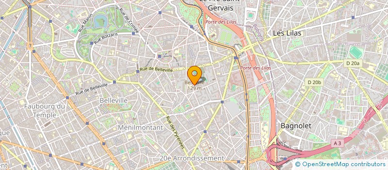 localisation de l'entreprise SARL EURO MOD 2000  PARIS