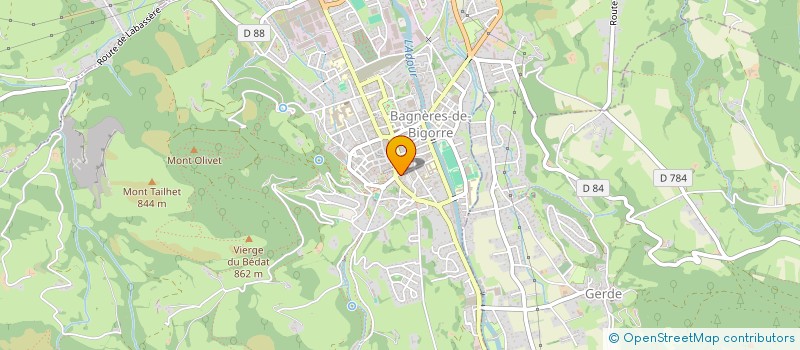 localisation de l'entreprise SARL EURO MOND' IMPORT à BAGNERES-DE-BIGORRE