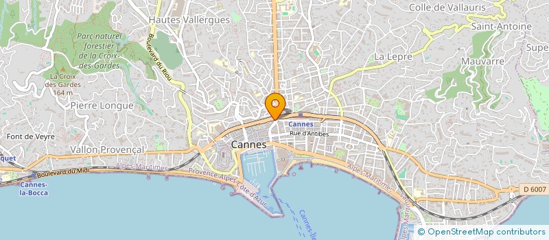 localisation de l'entreprise SARL EURO PATRIMOINE CONSEIL à ANTIBES