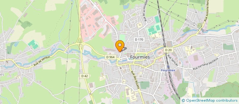 localisation de l'entreprise SARL EURO PB à FOURMIES