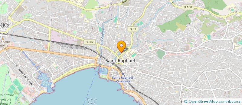 localisation de l'entreprise SARL EURO-PISCINE à SAINT-RAPHAEL