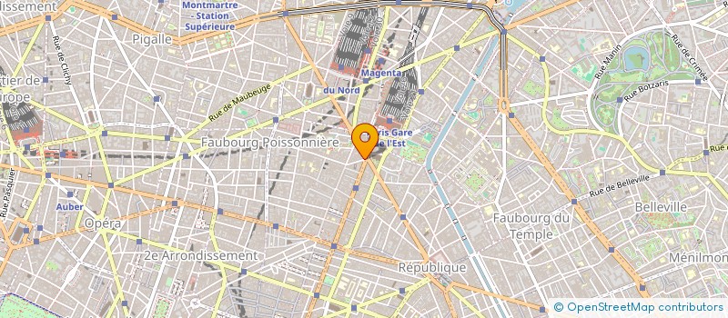 localisation de l'entreprise SARL EURO SATELLITE TELECOM à PARIS