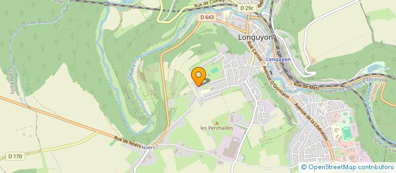 localisation de l'entreprise SARL EURO SERVICE  LONGUYON