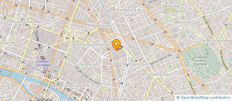 localisation de l'entreprise SARL EURO SOLEIL  PARIS