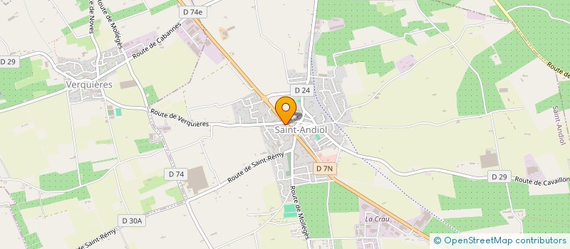 localisation de l'entreprise SARL EURO TRANSACTIONS à SAINT-ANDIOL