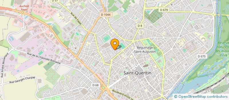 localisation de l'entreprise SARL EUROBOIS à SAINT-QUENTIN