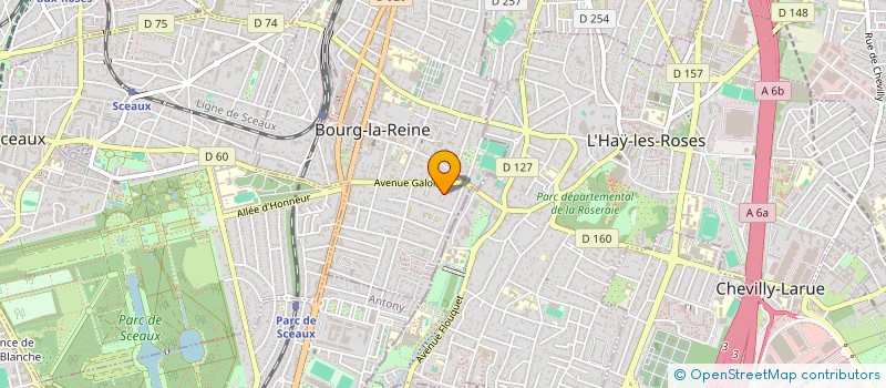 localisation de l'entreprise SARL EUROCANIN SOC DE GARDIENNAGE PRIVEE à BOURG-LA-REINE