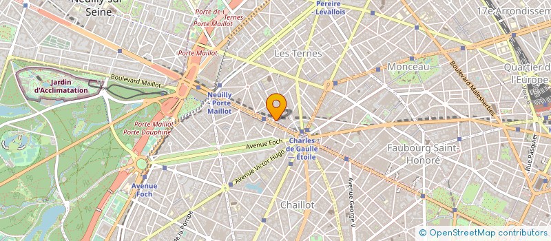 localisation de l'entreprise SARL EUROCONCERT à PARIS