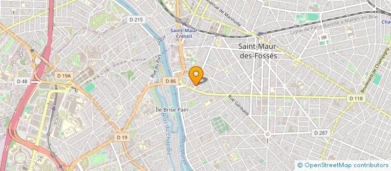localisation de l'entreprise SARL EURODENTAIRE à SAINT-MAUR-DES-FOSSES