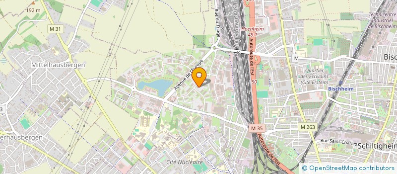 localisation de l'entreprise SARL EURODIRECTIONS  SCHILTIGHEIM