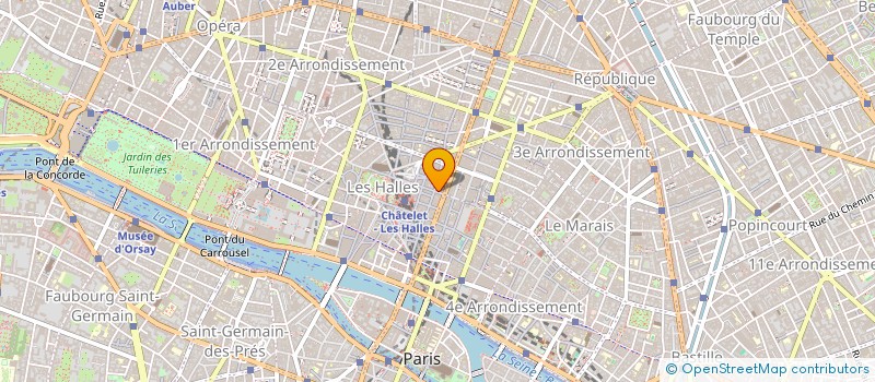 localisation de l'entreprise SARL EUROFORUM 2 à PARIS