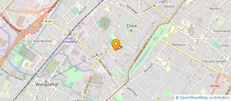 localisation de l'entreprise SARL EUROFREINS à CROIX