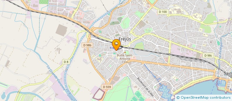 localisation de l'entreprise SARL EUROFUEL à FREJUS