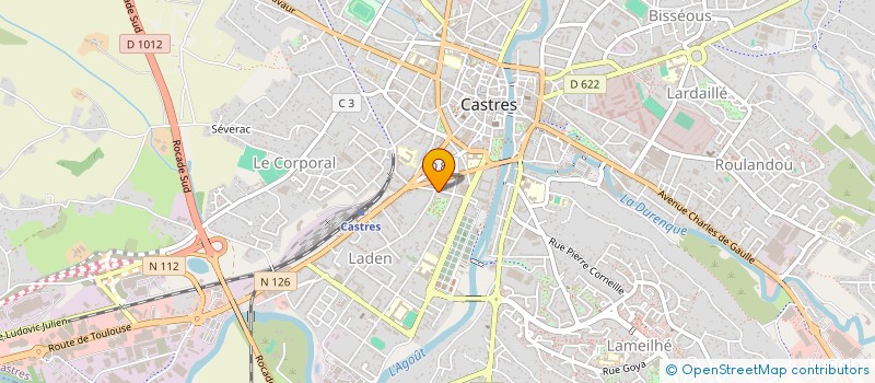 localisation de l'entreprise SARL EUROLOCATIONS à CASTRES