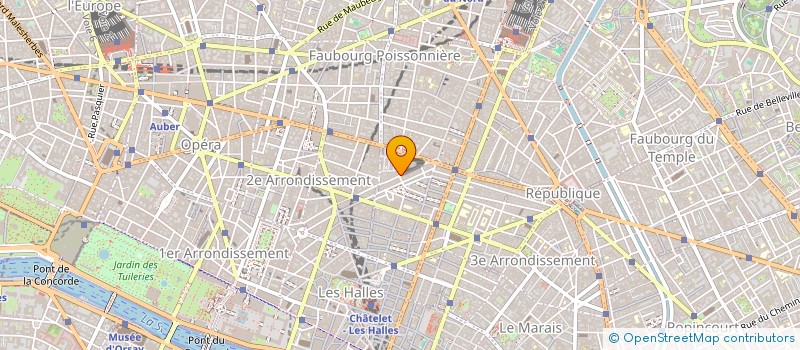 localisation de l'entreprise SARL EUROMAILLE  PARIS