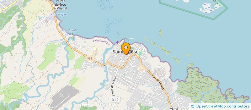 localisation de l'entreprise SARL EUROP'BEAUTE à SAINTE-ROSE